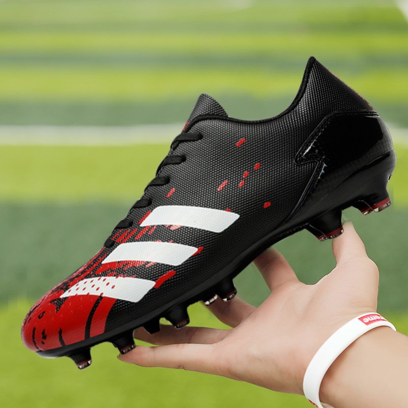 Messi football shoes adult male and female students broken nails TF training Messi leather feet AG long nails children's anti-skid training shoes