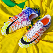 Ronaldo Assassin soccer shoes men and women long and short broken nails TF children AG Messi cr students 7 adult training non-slip sneakers