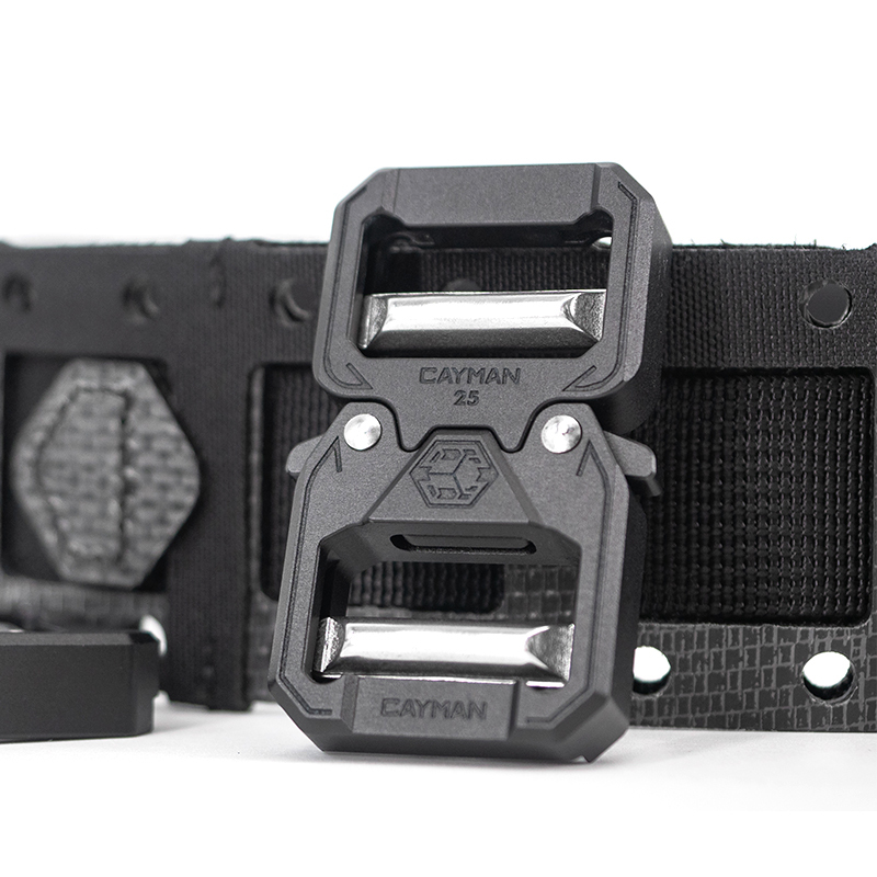 Titanium Cayman Quick-Release Buckle Aluminum Alloy Single and Double Adjustable Belt Buckle Multifunctional Buckle Head Titanium Cayman Quick-Release Buckle Aluminum Alloy Single and Double Adjustable Belt Buckle Multifunctional Buckle Head