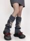 Wool Bear Sock Set, Stacked Socks for Women, Thickened for Autumn and Winter, Warm Leg Warmers to Pair with Snow Boots, Shark Pants Socks for Winter