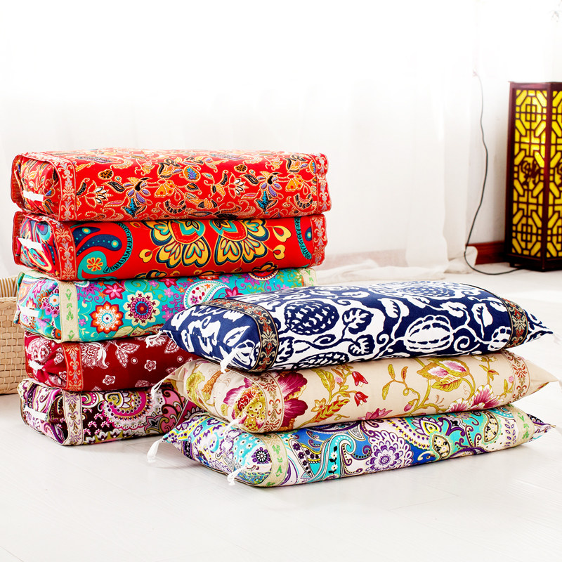 Haimei old coarse cloth cervical vertebra palace pillow single ancient style pillowcase buckwheat shell buckwheat skin pillow core neck protection hard pillow