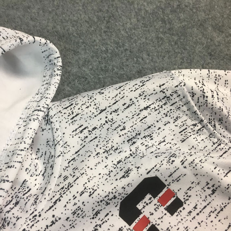 Đàn ông và phụ nữ áo thun lông cừu ấm áp tất cả polyester nhanh khô thoáng khí bóng rổ thể thao thời trang thanh niên bông tuyết điểm áo len ao hoodie