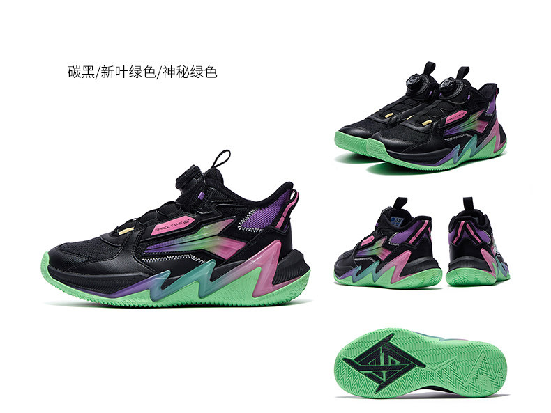 悍将|361童鞋男童篮球鞋专业实战秋季新款透气青少年儿童运动鞋子 — 18