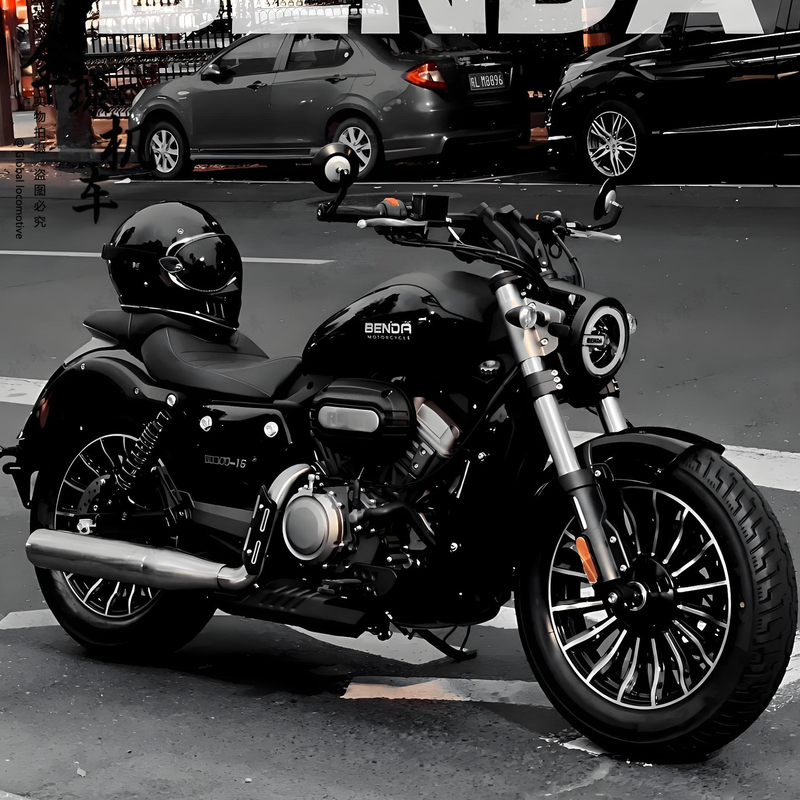 New Model Graystone 300 Retro Cruiser V-Twin Efi Water-Cooled Chinchilla 300 Harley Motorcycle