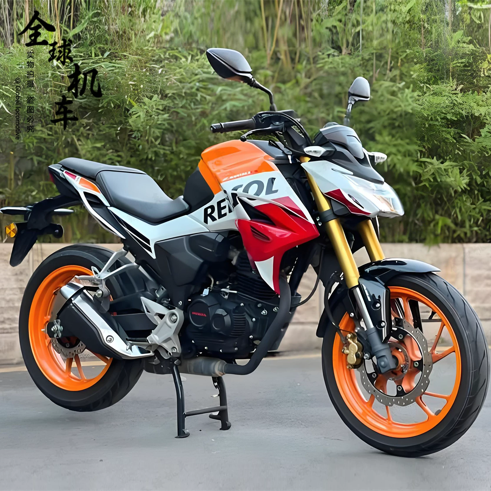 Новый Honda Stormy Eye CB190R Edar впрыск топлива, ретро уличные автомобили мегаб CB190X туристический круиз мотоцикл