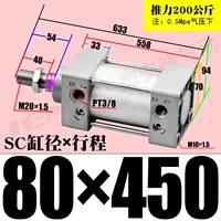 ZSC80*450-S с магнитом