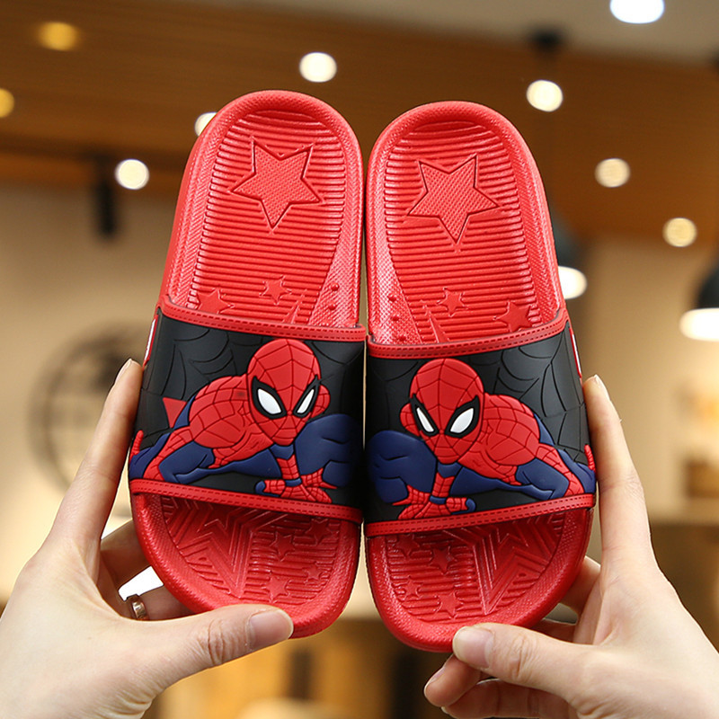 2025 Summer New Marvel Series Ice Princess Sofia Spider-Man Boys and Girls Parent-Child Children's Sandals