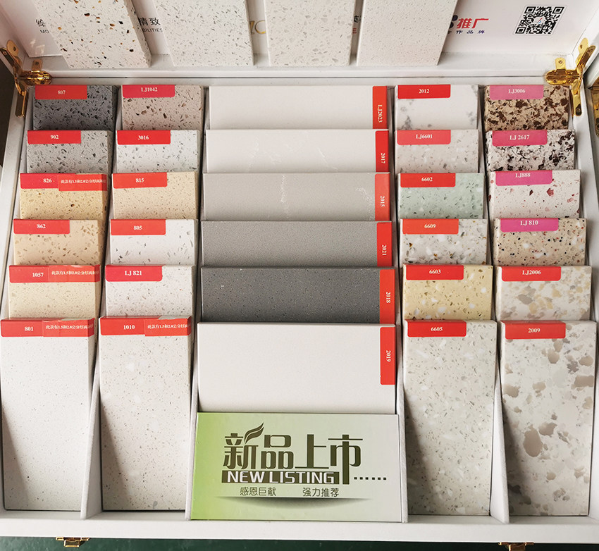 Ningbo marble custom-made quartz stone countertop kitchen balcony bathroom island plate washing machine countertop customization