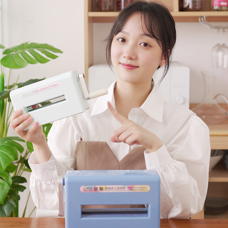 Much handmade flower handmade press knife press flower cutter paper machine rolling die cutting machine DIY new A6