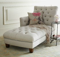 Simple modern fabric pull buckle noble concubine fashion creative beauty couch leisure bed bedroom furniture can be customized