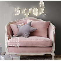 American country solid wood carved single double sofa combination simple modern old removable and washable sofa chair spot customization