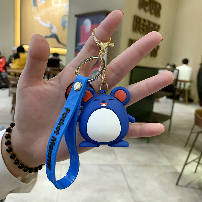 Pick Up Marilyna bag Doll Key buckle Pendant female lovers lovely ins originality Ring Internet celebrity automobile Key chain Small Pendant