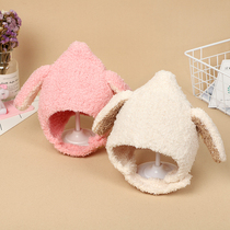 Warm plush baby hat autumn and winter baby earring hat toddler winter thick hat boy girl hat tide