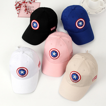 Childrens hat male spring and autumn 2-4-6-8 years old 5 boys and girls peaked cap son Korean child sunshade baby hat tide