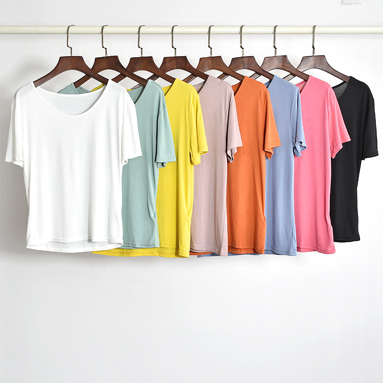 Foundation Dance Suit Women Loose Modern Dance Practice of Classroom Base Training Short Sleeve National Dance Exercises