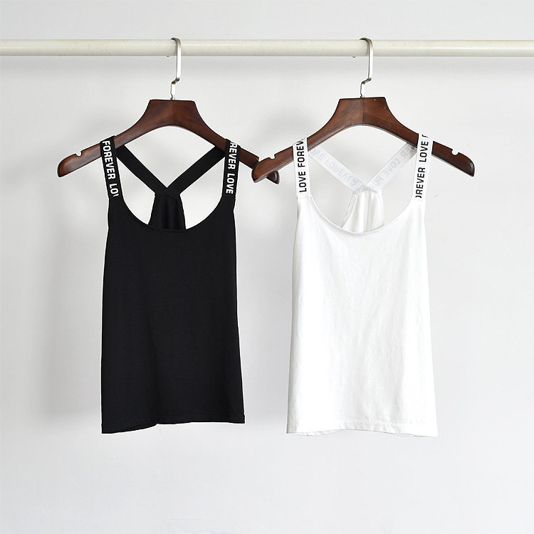 Dance internal elastic sling female slim body suit jazz ballet modern dance uniform practice yoga vest