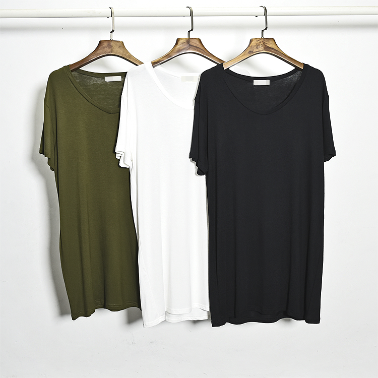 Dance Costume Men And Women Loose Modale V Collar T-shirt Modern Dance Jazz Dance Yoga Service Practice Blouse