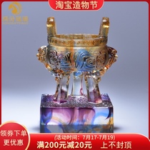 Liuli Ding ornaments company opened listed anniversary gifts souvenirs Business gifts custom high-grade crafts