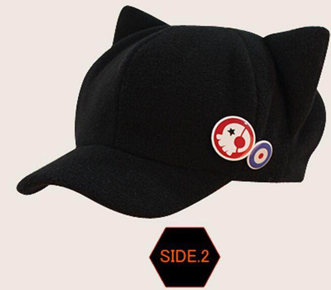 New Century Evangelical Warriors EVA Q Film Edition tomorrow fragrant Cosplay Black Cat Ear Hats HT116