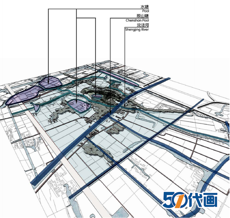 T1324知名植物园CAD总图景观园林规划方案设计竞标文本实景...-5