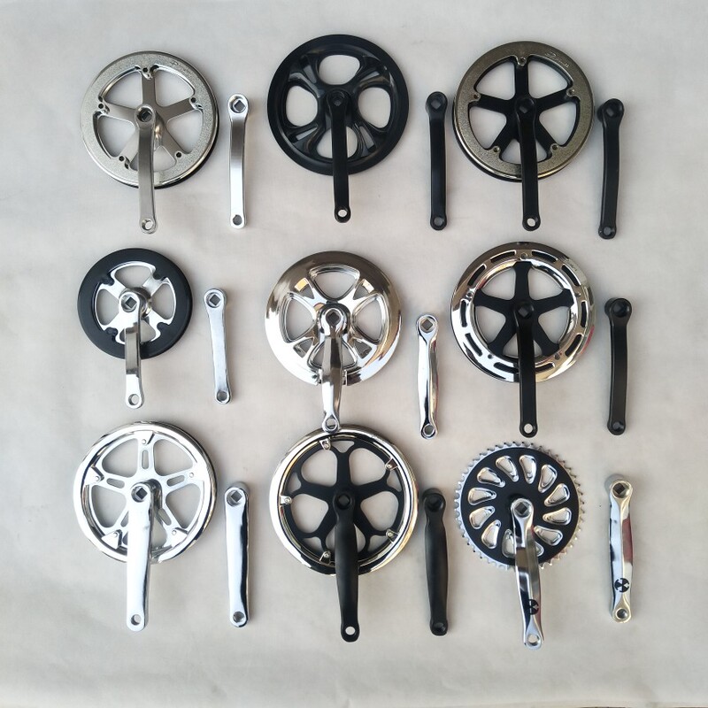 Brand Sprocket Crankset Square Hole Chainring 46T48T52T Chainring Pedal Crankset Pedal Lever Manufacturer Direct Sales