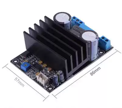 High power IRS2092 IRFI4019 mono class D digital power amplifier board 200W subwoofer DC power supply