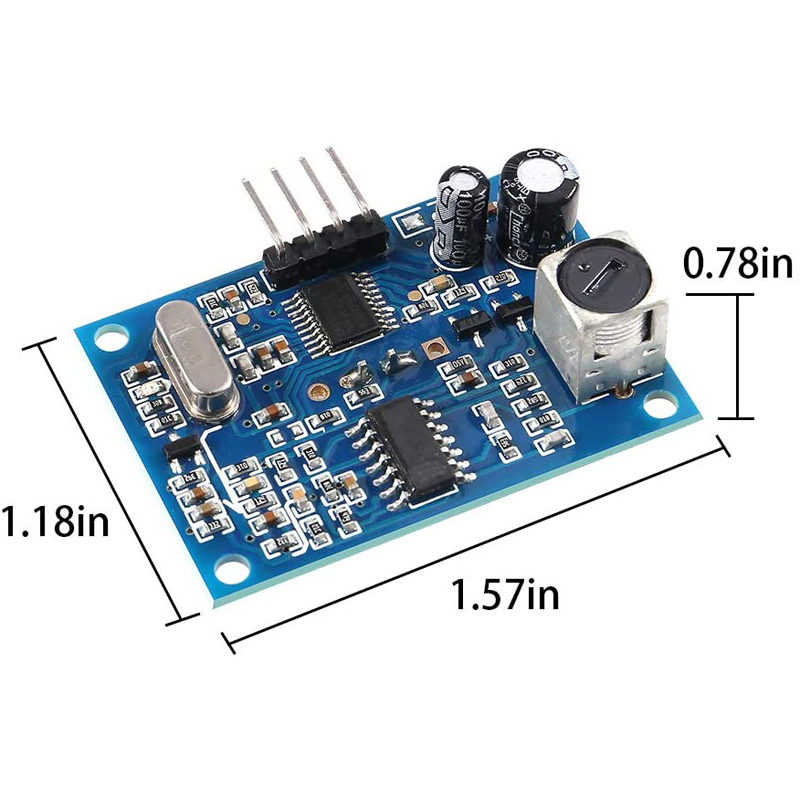 JSN-SR04T integrated ultrasonic ranging module] reversing radar waterproof ARDUINO can be customized