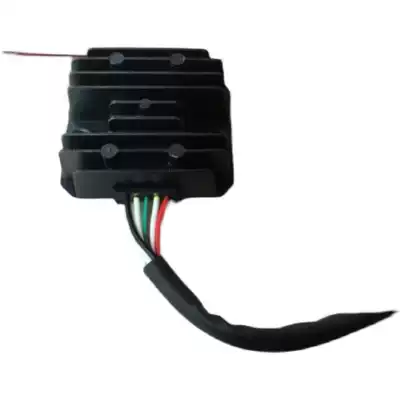 Applicable Qianjiang Scooter Cross Yue QJ125T-9E 9G Voltage Regulator Rectifier Charger Flow Charging Silicon 5 Wire