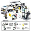 Police Station Building Blocks Police Building Toys Assembled Educational Boys 2025 New 6 Years Old and Above 8-Year-Old Boys Police Car