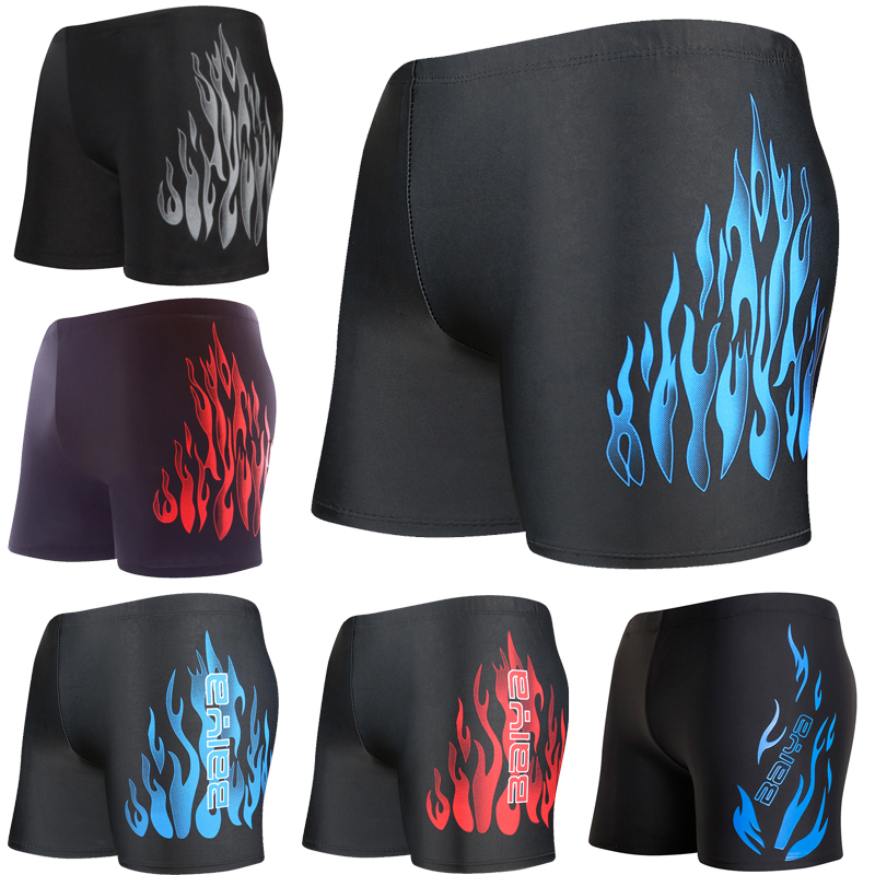 Swimming Pants Men's Flat Corner Defense Awkward Fashion Spa Pants Sexy Ramp Up Code Speed Dry Shorts Male Style Swimsuit Manufacturer