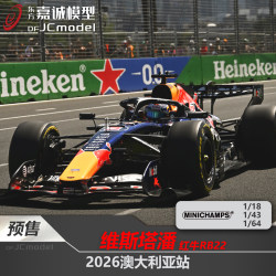 Pre-Cut Mini Model 1:18/43/64 Red Bull Rb22 Verstappen 2026 Australian Grand Prix F1 Racing Car Model