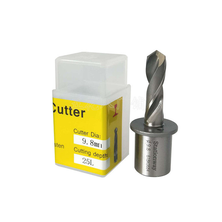 Stationway integrated solid core rail drill rail drill rail drill line 9 8mm*25L rail drill 1