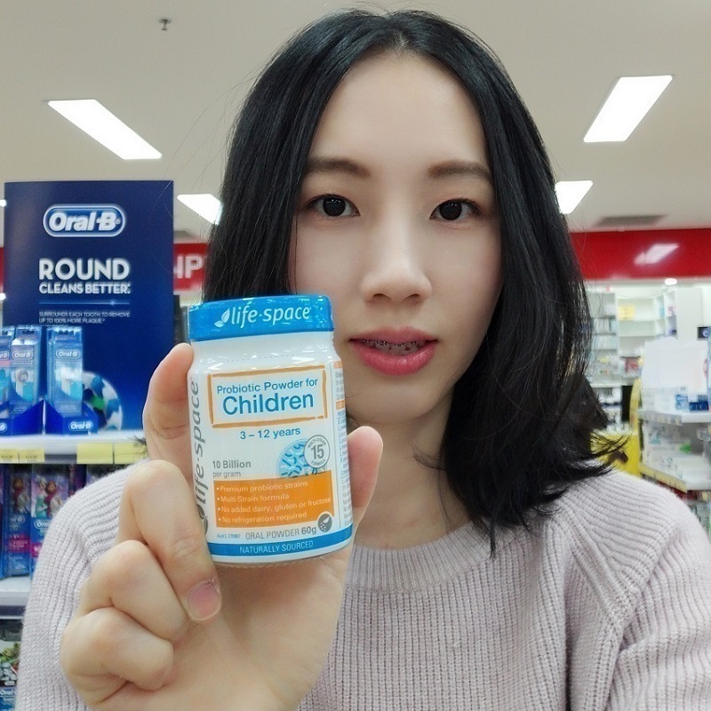 Australia imports Life Space gold children probiotics 3-12 years old regulate intestinal and stomach-assisted portrait 60g