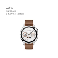 Горный чай, коричневый ремешок для часов, 46mm, из натуральной кожи