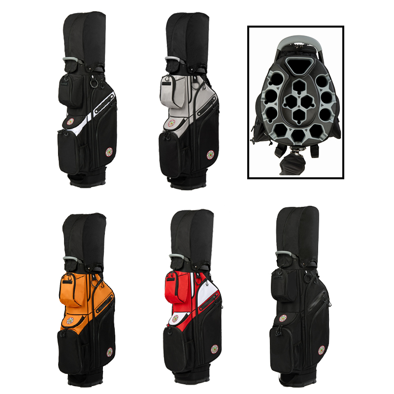 14-Compartment Golf Car Bag, Multifunctional Pocket Single-Shoulder Golf Club Bag