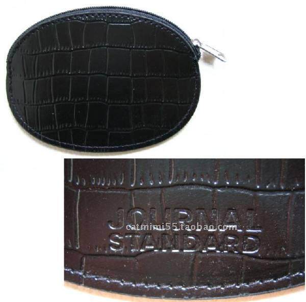 Japan's new high-end Journal St*dard Chaobou Snake Grain Oval card bag coins with zero wallet