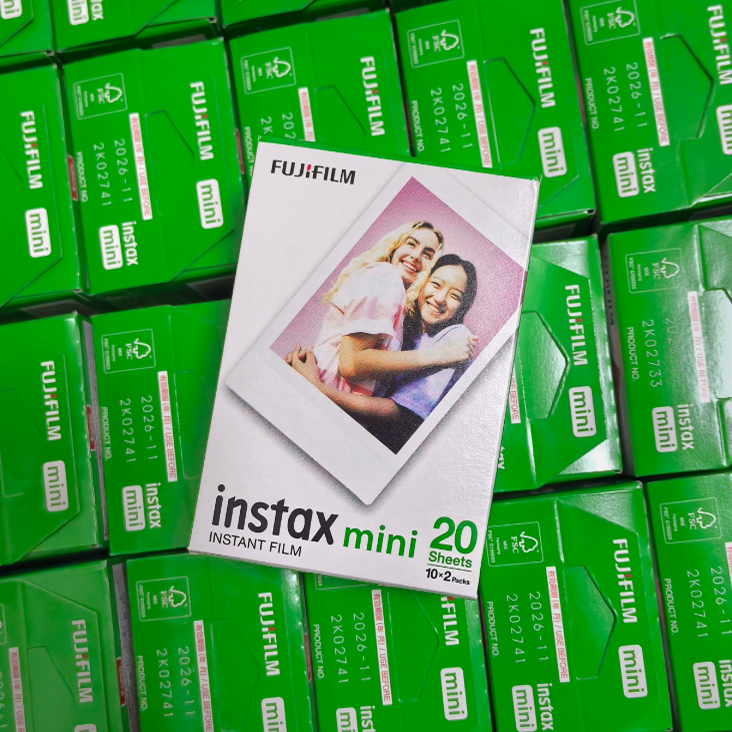 Fuji Instant Mini 3inch Photo Paper with White Edges Is Suitable for Instant Cameras 7/8/9/11/12/90 Mini