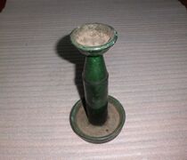 National Stone Bay Green Glazed Oil Lamp Ancient Play With Nostalgic Pottery Lamps Antique Old Objects Folk Collection Furnishing Hot Pin