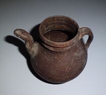 Qingmin Red Pottery Jar Sub Pot Ancient Play Nostalgic Earth Pottery Deacon of Antique Old Objects Folk collection Furnishing Hot Sell