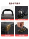 Tattoo and Nail Art Tool Box with Mirror, Large Capacity for Professional Makeup Artists, Multi-Layer Trolley Makeup Case