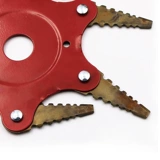 记工 Зубная травяная руканица лопатка шесть -лиф.