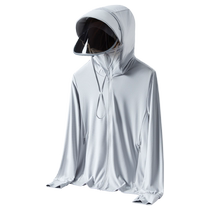 Catman sun protection clothing for women 2024 summer outdoor sports breathable anti-UV ice silk skin clothing jacket for men