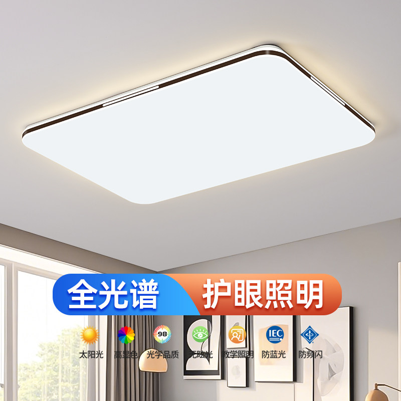 Living Room Lamp, Simple and Modern, 2025 New Model Led Ceiling Light for Bedroom, Dining Room, Zhongshan Master Bedroom Large Lighting Fixture