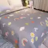 Four seasons are not easy to wrinkle and grind Tatami foreign trade embroidered bed single double single single piece quilt single Kang single velvet anti-slip