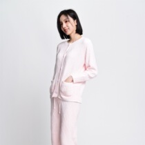 Yazzan ladies casual pyjamas suit spring autumn long sleeve home clothes teenagers Korean version pants long pants sleeping pants