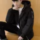 男 冬装 版 lỏng xu hướng đẹp trai dày yêu thích bf Áo khoác cotton nam phong cách Harajuku áo khoác kaki nam