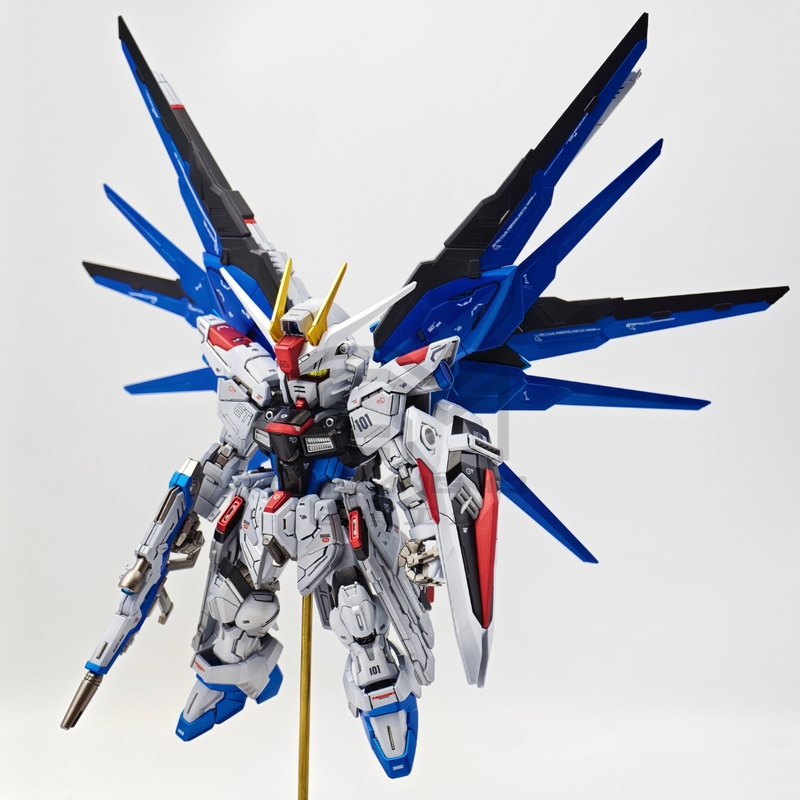 Cm-Model Workshop Mgsd Fake Electroplated Shadow Color Matching Freedom Gundam Zgmf-X10A Q Version