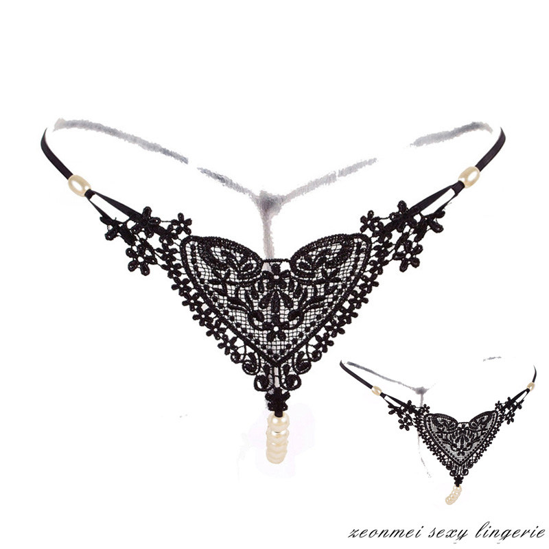 Sexy underwear sexy open panties female thong embroidery print triangle underwear passion perspective sexy underwear
