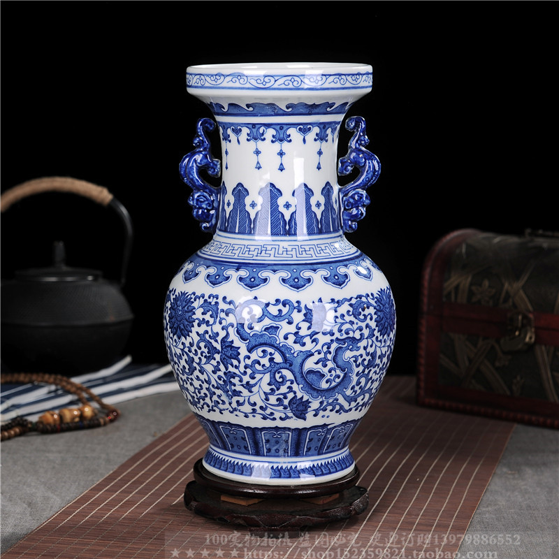 千年陶瓷工艺的现代延伸:多功能青花瓷摆件