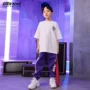 Trẻ em nhảy đường phố trang phục biểu diễn hiphop quần quần mùa thu thủy triều hip hop chàng trai và cô gái đường phố nhảy thiết lập trẻ em quần áo cho bé gái